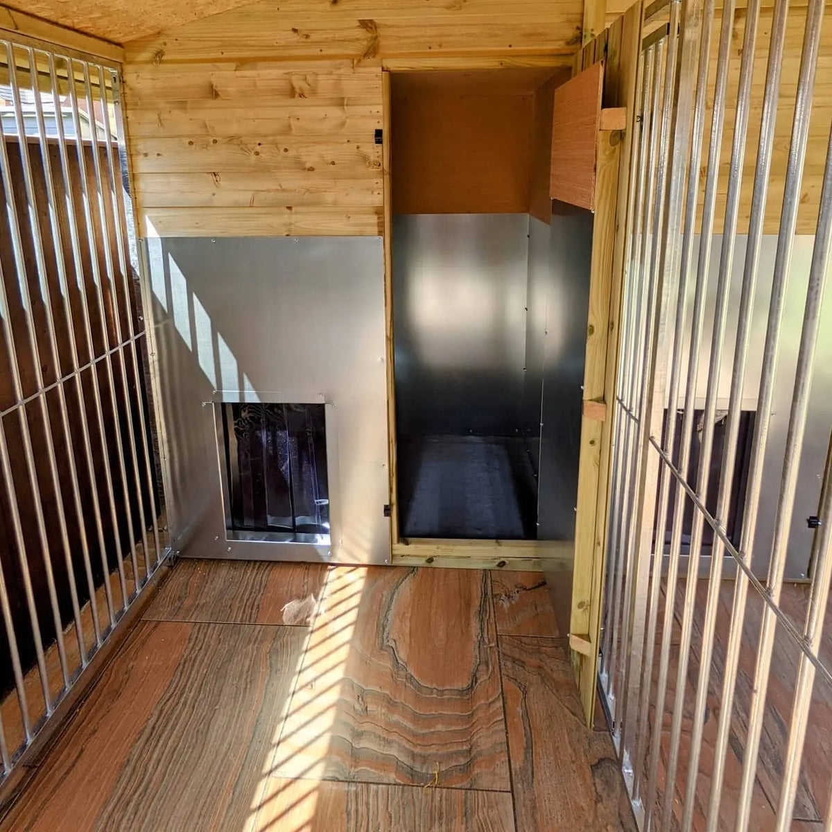 10x12ft Double Dog Kennel - Professional Installation Included