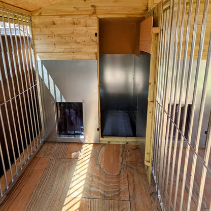 10x12ft Double Dog Kennel - Professional Installation Included