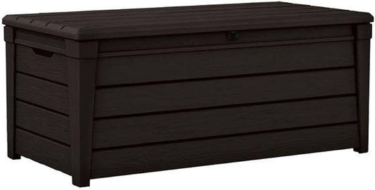 454L Brightwood Garden Storage Box - All-Weather, Fade-Free Outdoor Storage