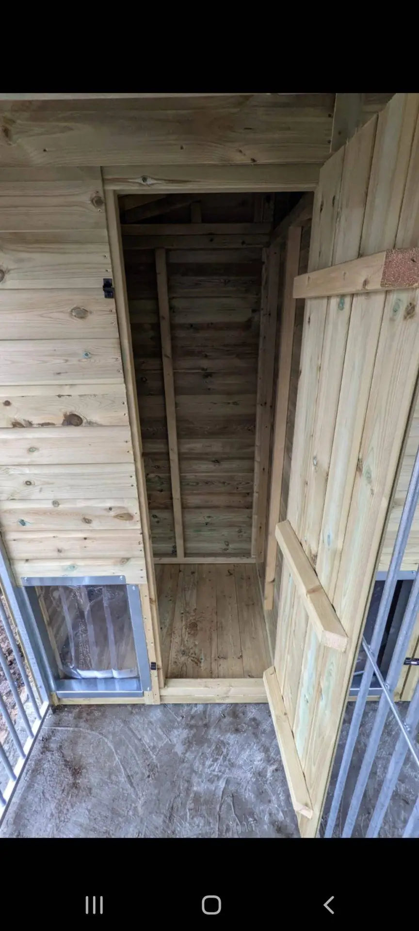 6.5x7ft Double Dog Kennel - Professional Installation Included