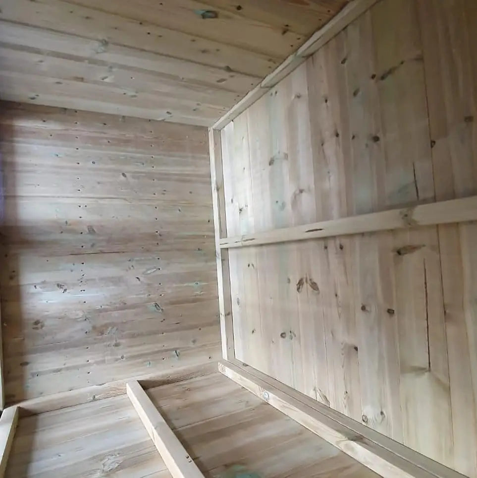 6.5x7ft Double Dog Kennel - Professional Installation Included