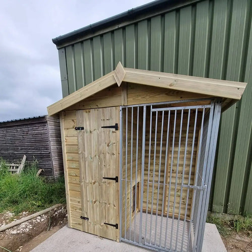 6x3ft Single Dog Kennel - Professional Installation Included