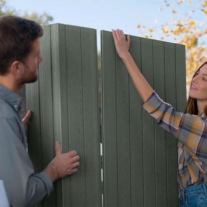 Darwin 6x4ft Double Door Garden Shed - Wood-Effect Outdoor Storage