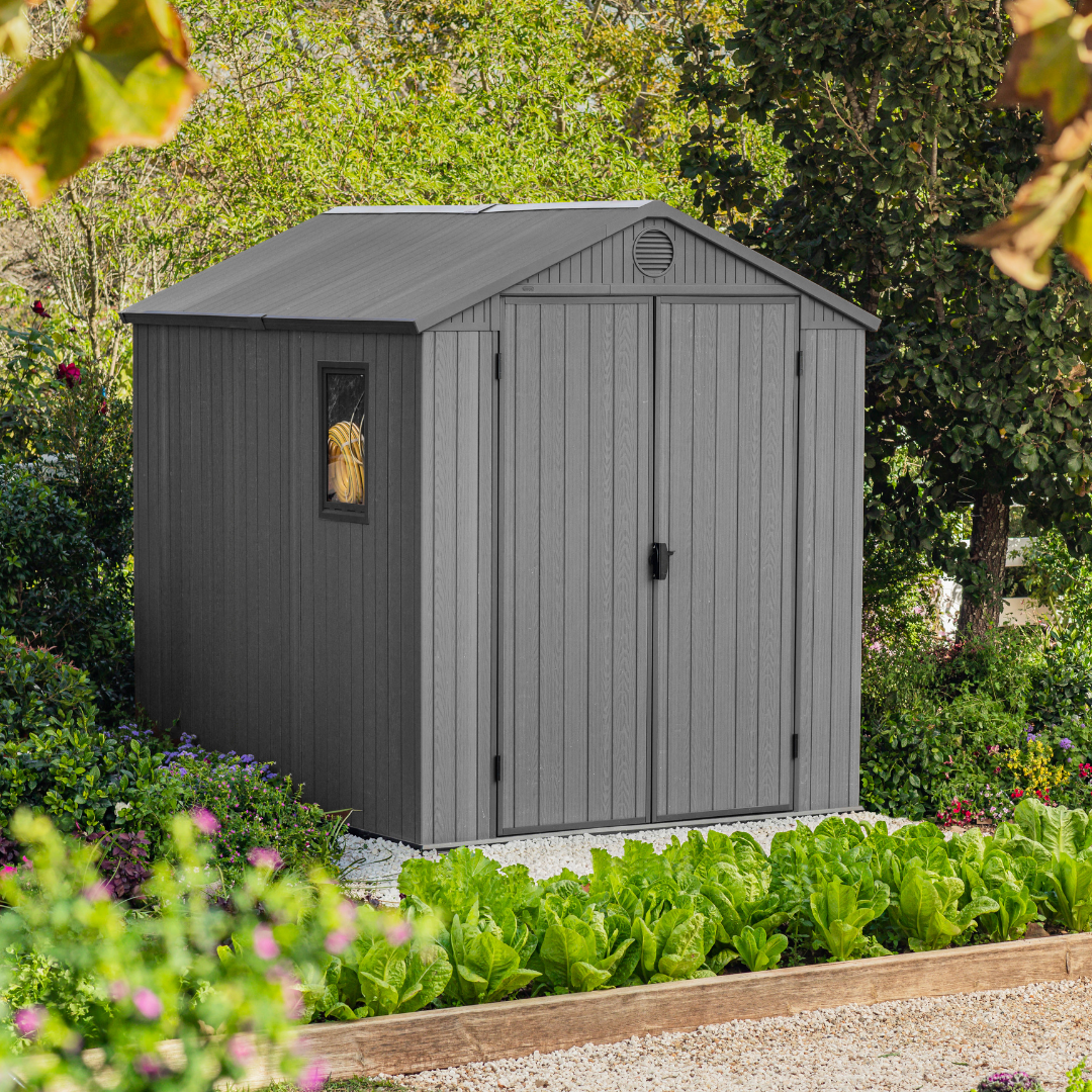 Darwin 6x8ft (1.9m x 2.4m) Garden Shed