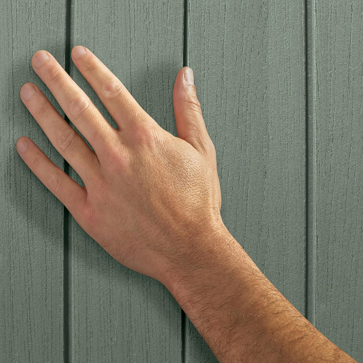 Darwin 6x4ft Double Door Garden Shed - Wood-Effect Outdoor Storage