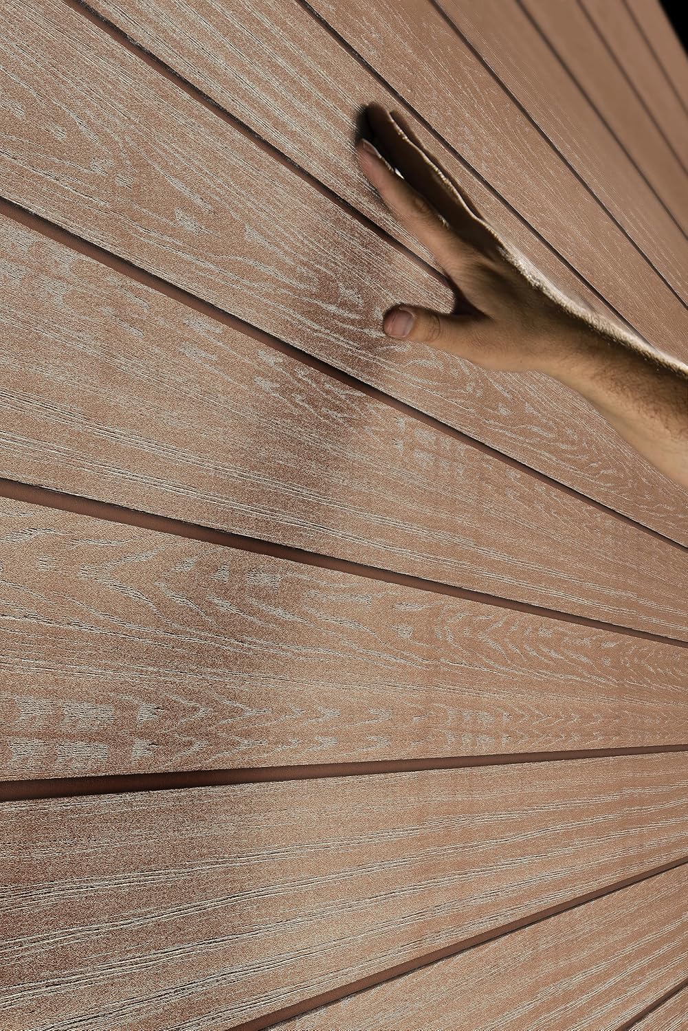 7.5x9ft Newton Garden Shed - Brown Wood-Effect Resin Outdoor Shed