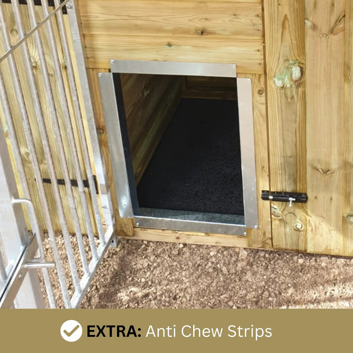 6.5x7ft Double Dog Kennel - Professional Installation Included