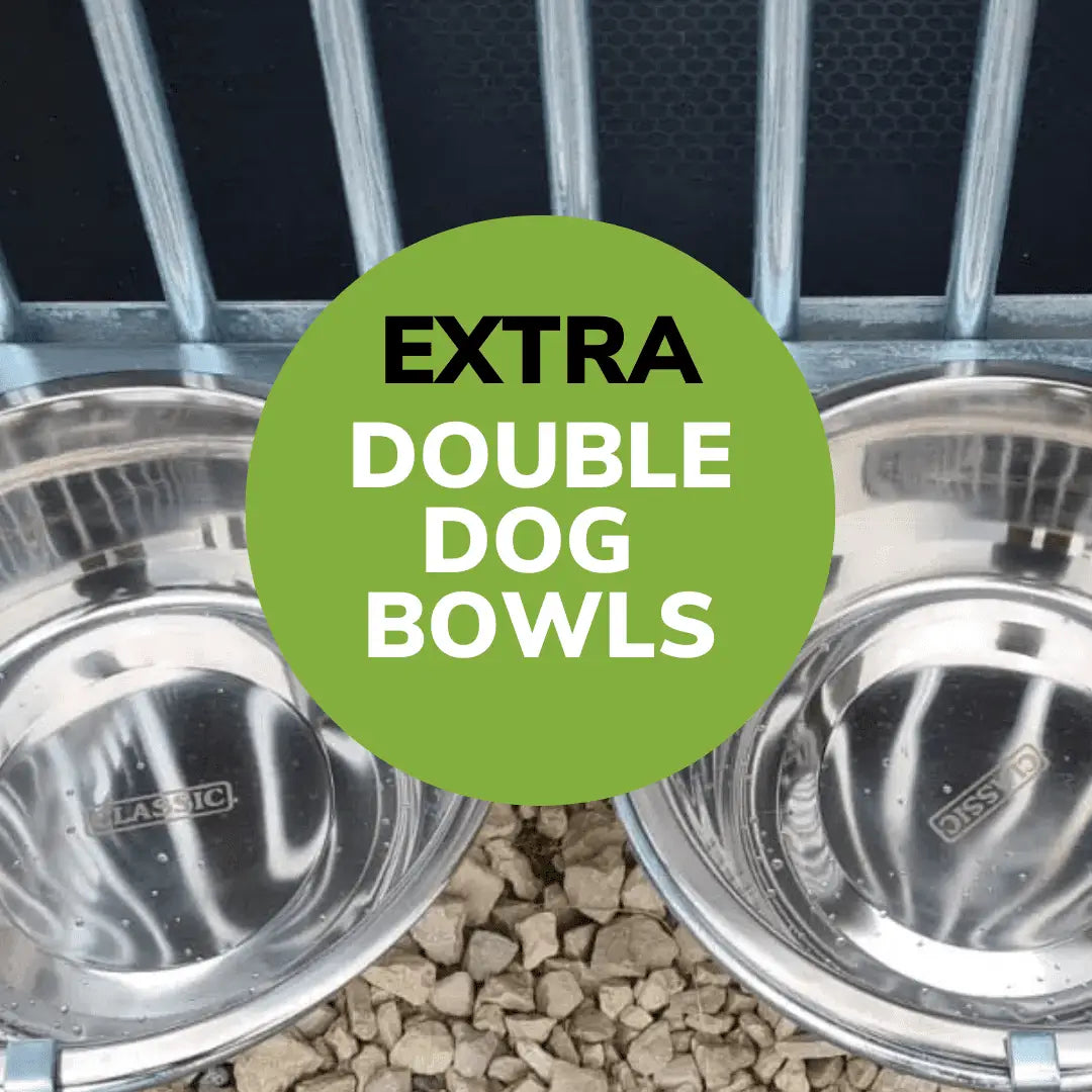 10x12ft Double Dog Kennel - Professional Installation Included