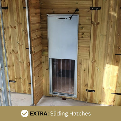 10x6.5ft Single Dog Kennel - Professional Installation Included
