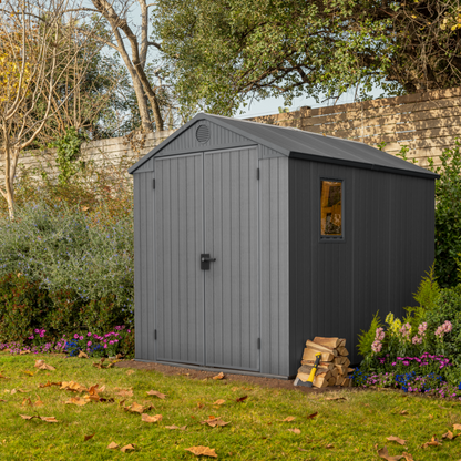 Darwin 6x8ft (1.9m x 2.4m) Garden Shed