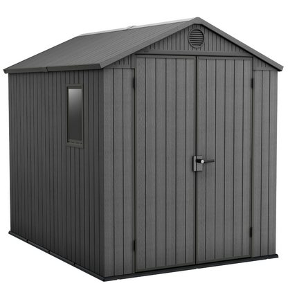 Darwin 6x8ft (1.9m x 2.4m) Garden Shed