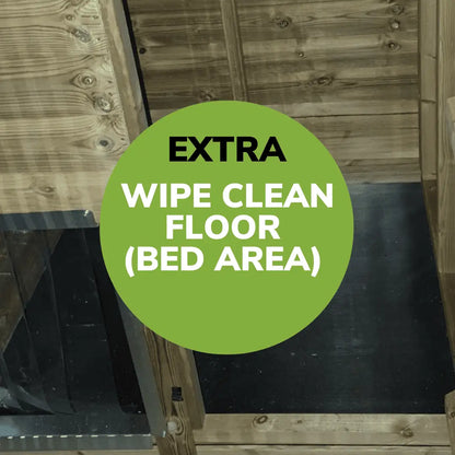 15x4ft Pent Duo Dog Kennel - Professional Installation Included